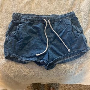 Aerie denim shorts